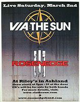 Rosenedge Show Flyer